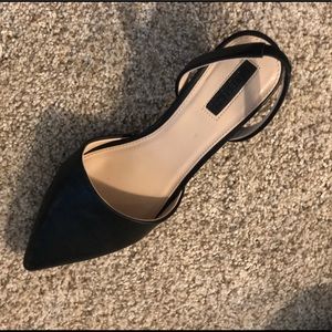 MOVING SALE/black kitten heels
